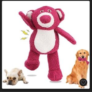 Plush Dog Toy with squeaky toy